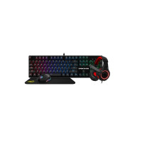 

                                    KWG Draco E1a Multi Color Keyboard, Mouse, Headphone & Mouse Mat Gaming Combo